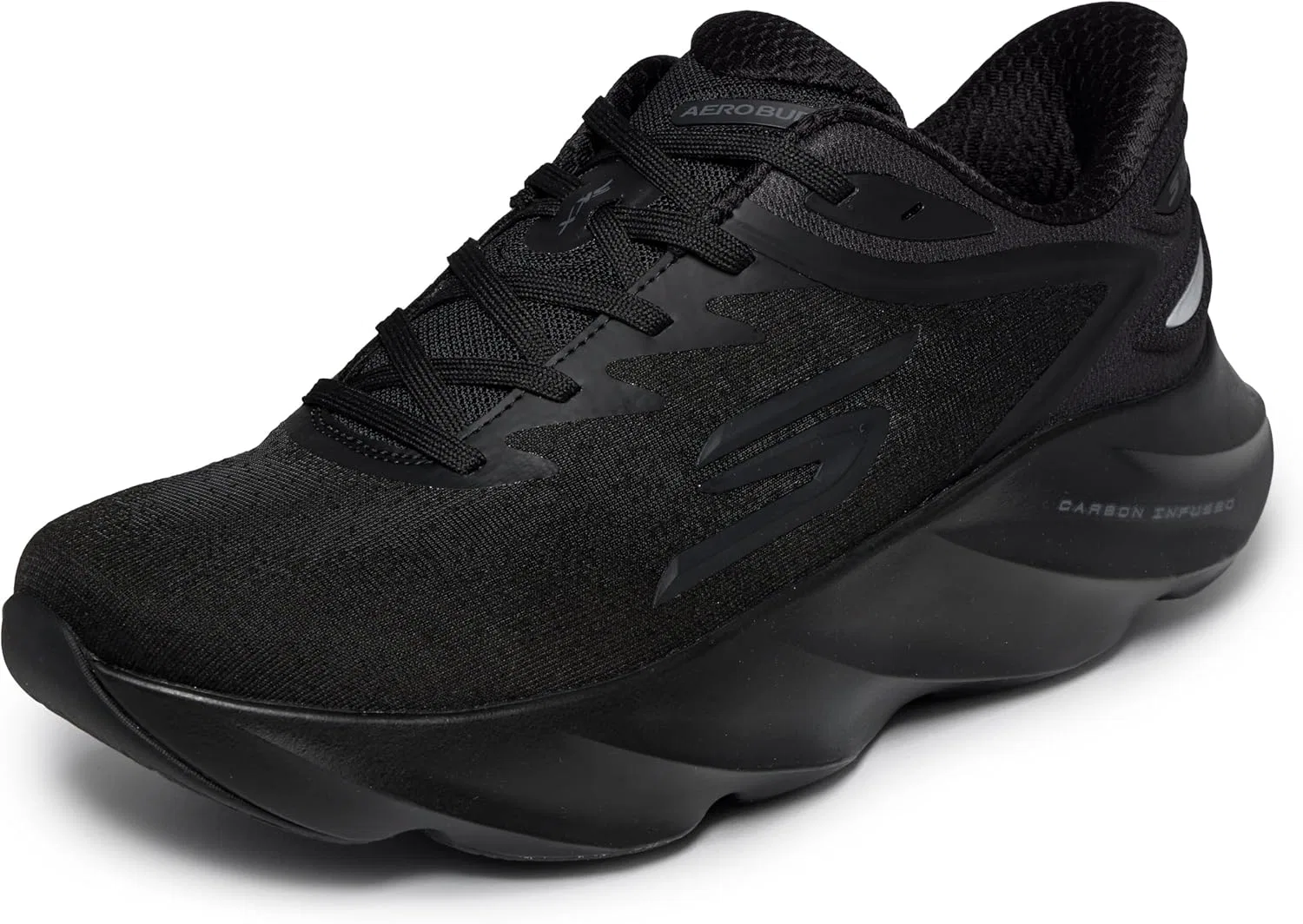Мужские кроссовки Skechers Aero Burst Hands Free без шнурков, Black