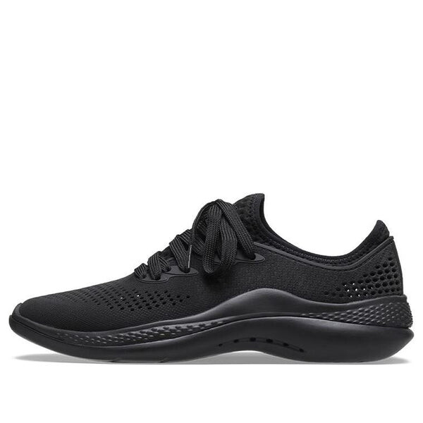 

Кроссовки literide 360 pacer 'triple black' Crocs, черный