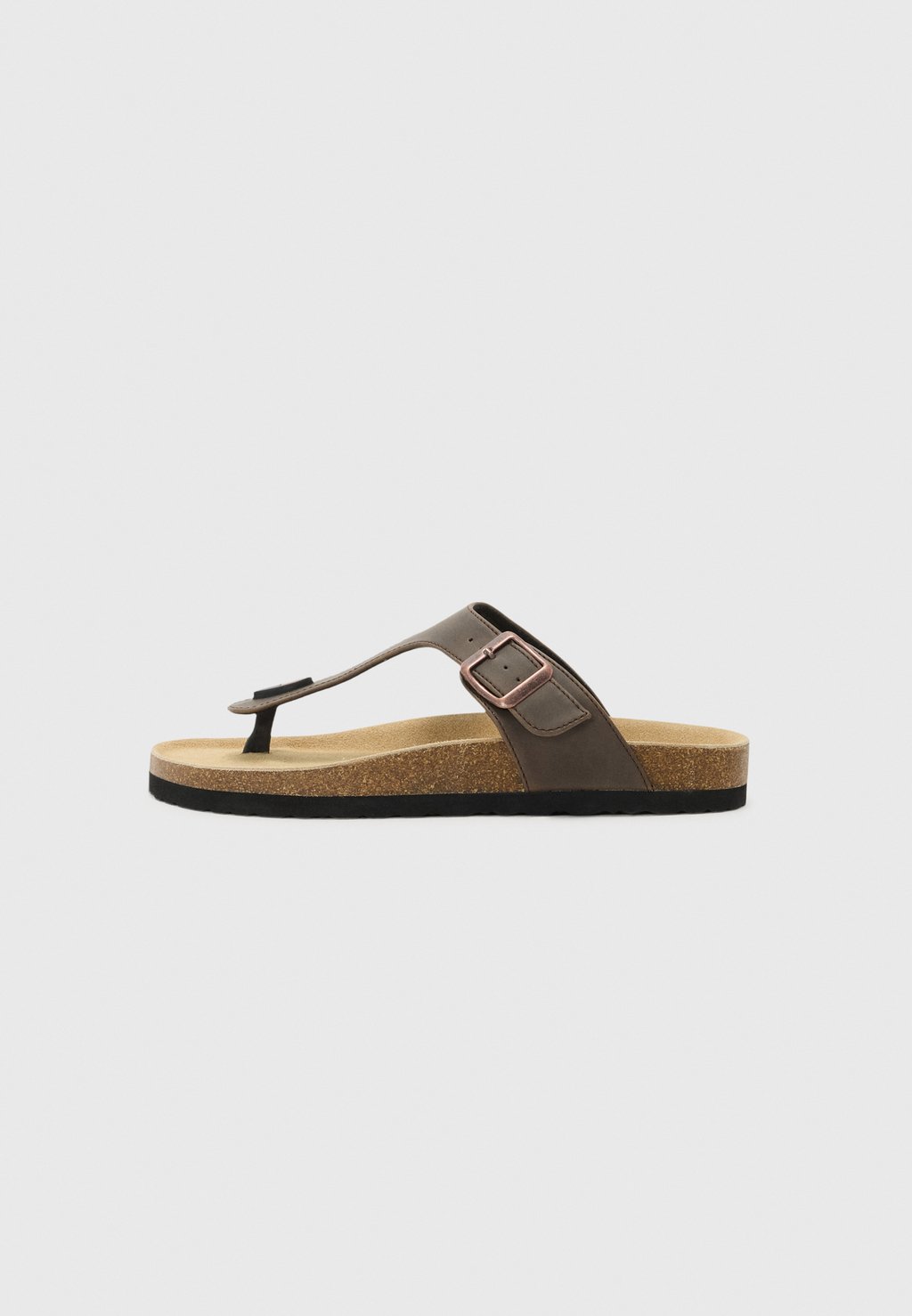 

Сандалии с Т-образной застежкой UNISEX Pier One, коричневый