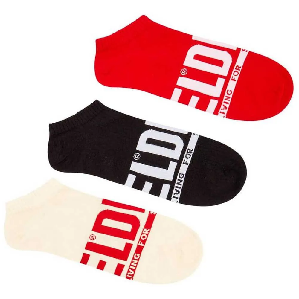 

Носки Diesel Skm Gost 3 pairs, красный