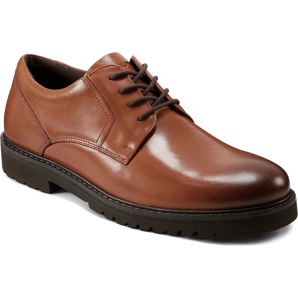 

Оксфорды Maverick с простым носком Rockport, цвет medium natural leather