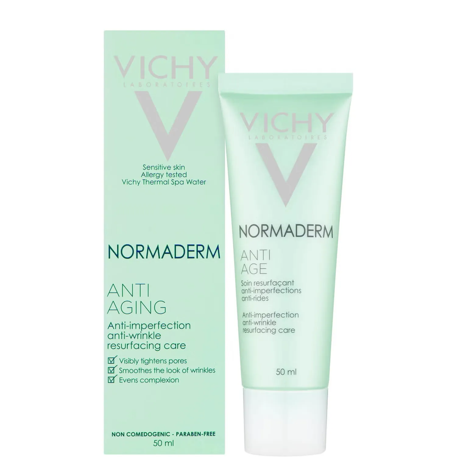 Normaderm Увлажняющий крем против несовершенств и старения (50 мл) Vichy — фото 2