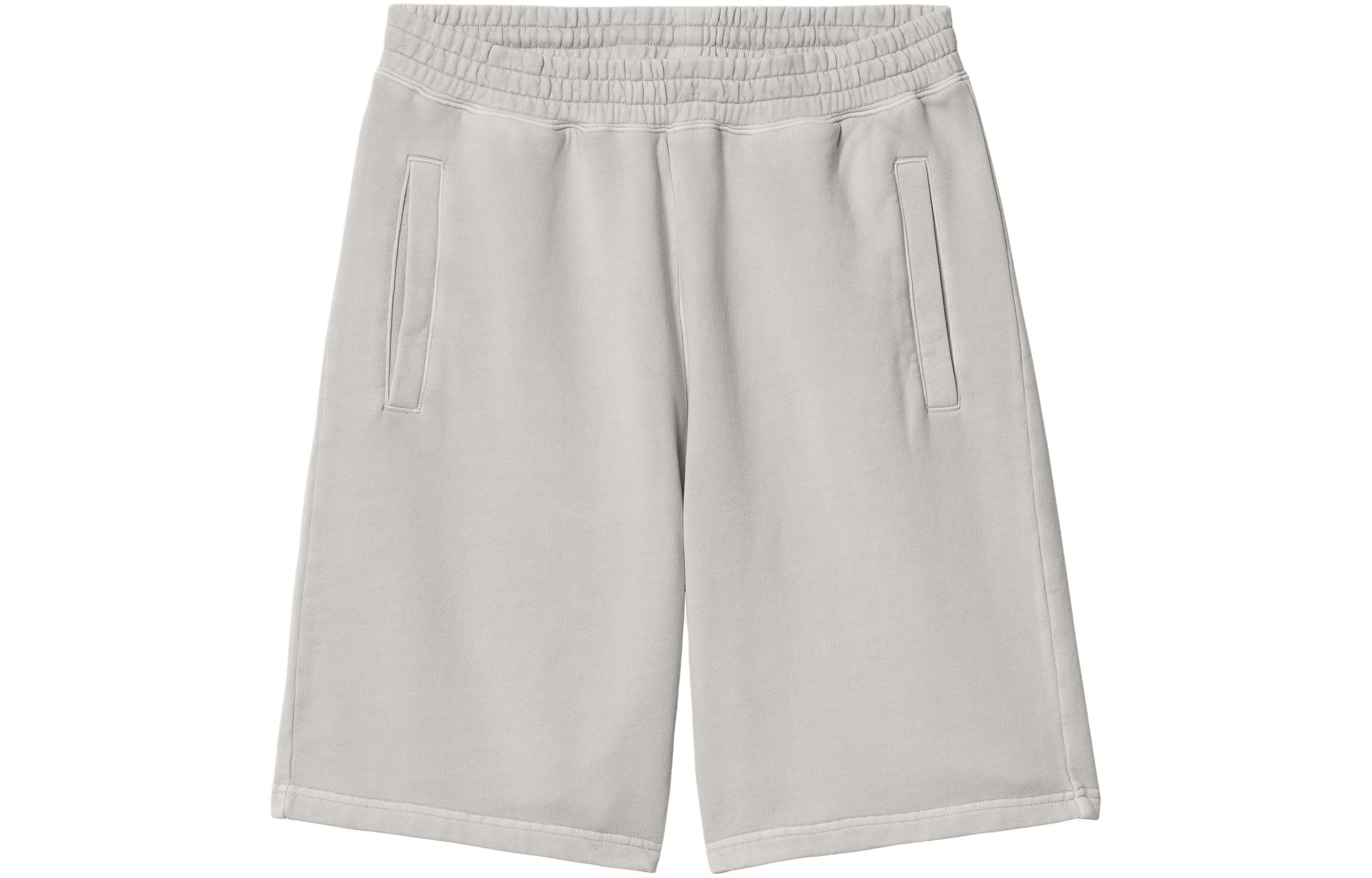 

Carhartt WIP Шорты повседневные SS24 Nelson Sweat мужские серый белый