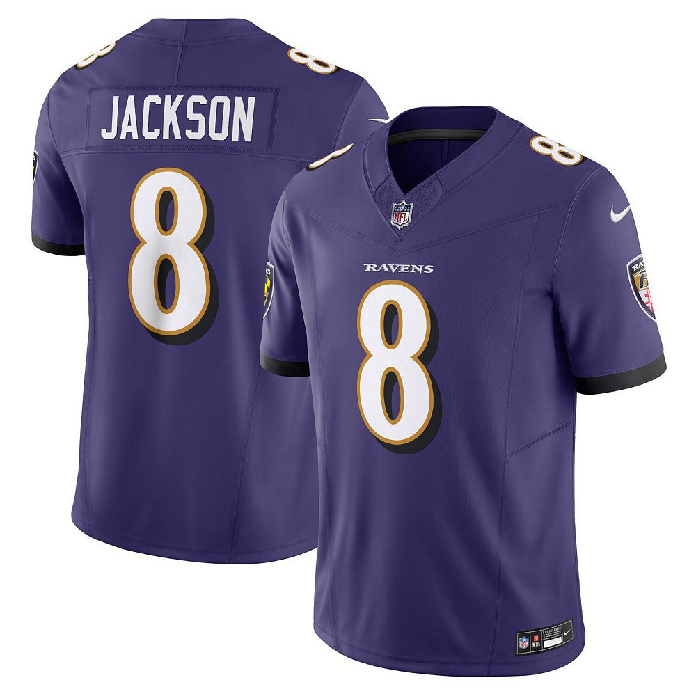 

Мужские кроссовки Nike Lamar Jackson Purple Baltimore Ravens Vapor F. Ограниченный Джерси, цвет Rav Purple