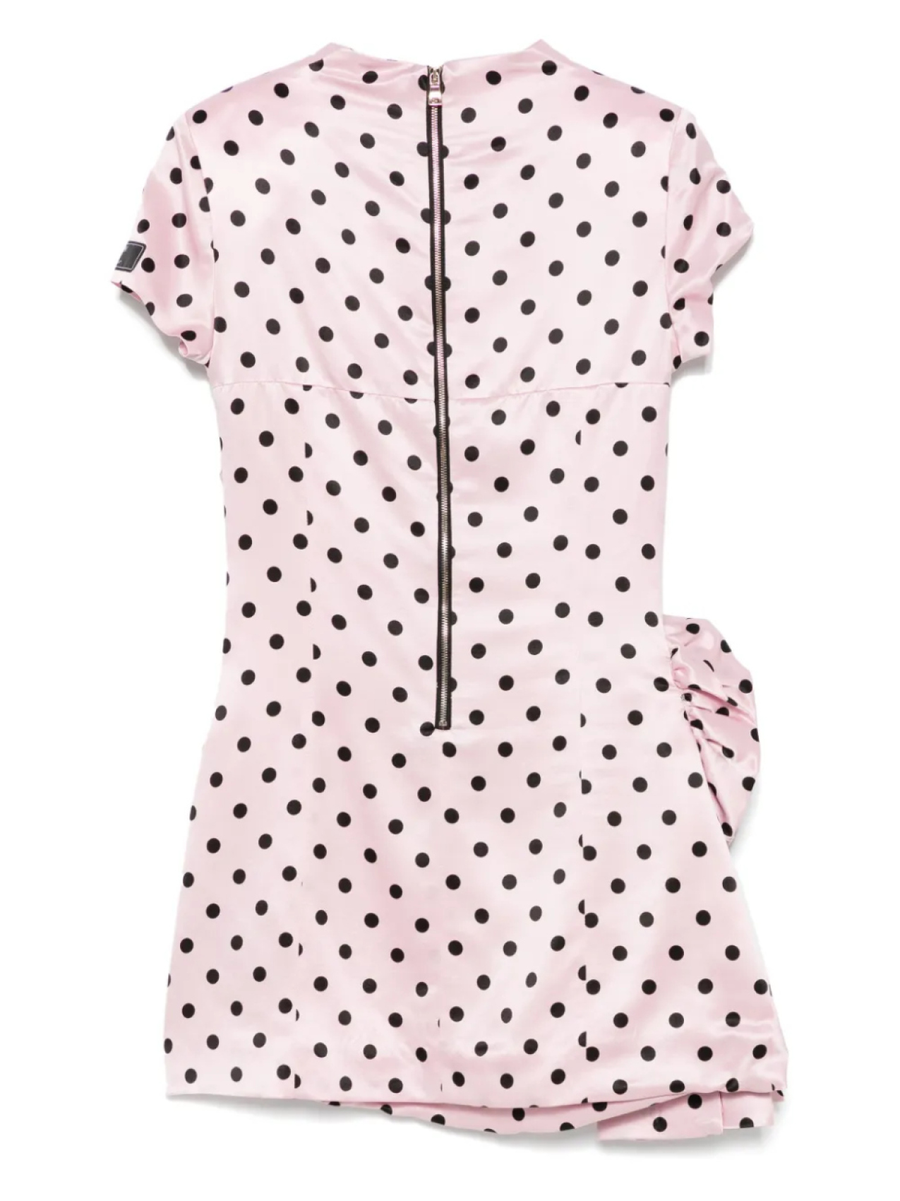 

Платье в горошек Balmain Kids, розовый