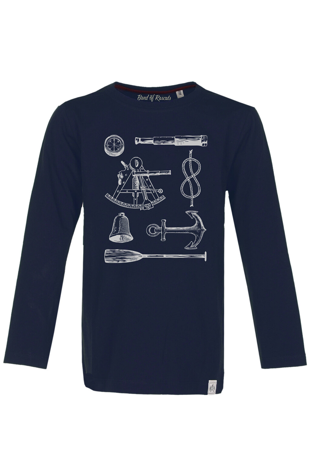 

Лонгслив Band of Rascals Nautic Tools, синий
