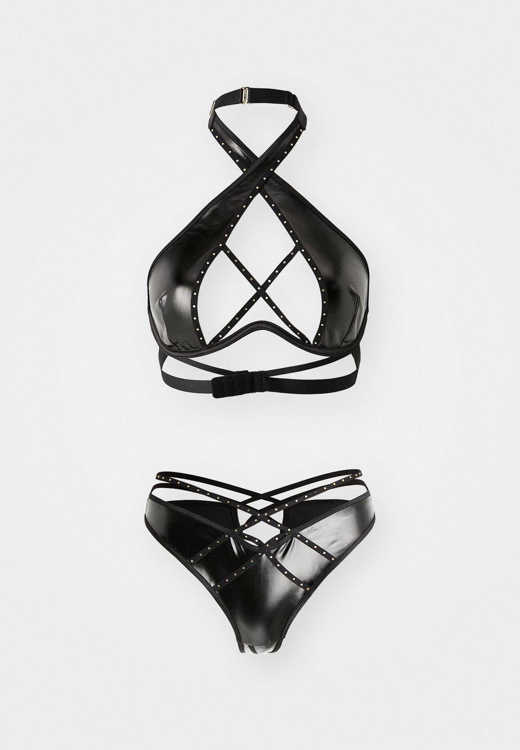 

Треугольный бюстгальтер HARLOW FOLDOVER SET Ann Summers, черный