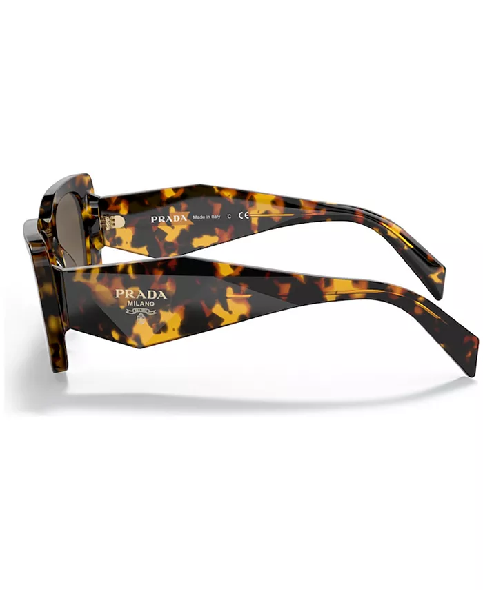 Солнцезащитные очки для женщин Symbole Butterfly, модель PR 08YS PRADA, коричневый — фото 4
