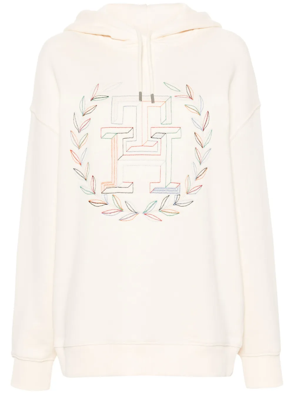 

Худи с вышивкой TH Tommy Hilfiger, нейтральный