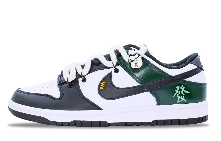 

Кроссовки Nike Dunk Skateboarding Shoes Unisex Low-top Green, черный