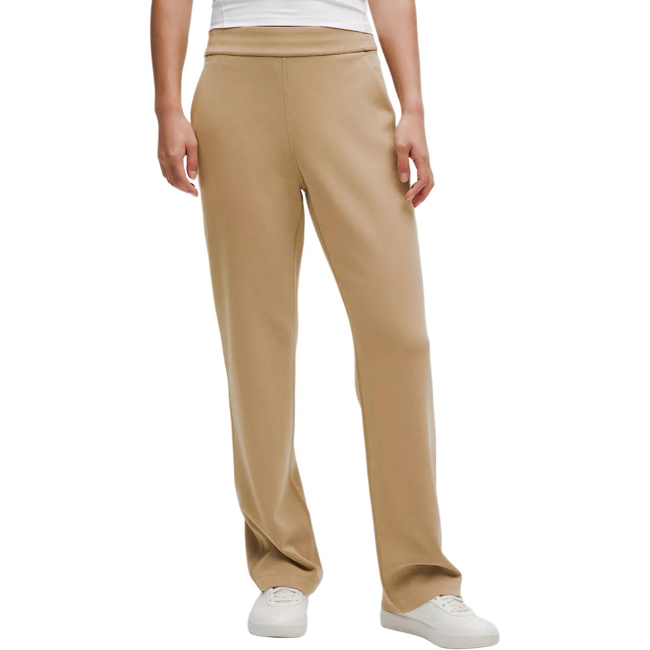 

Мягкие прямые брюки Softstreme для женщин Lululemon, Hazelnut/Filbert Tan