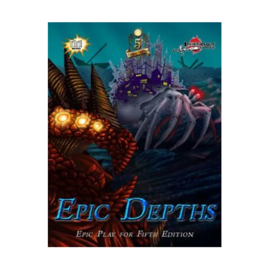 

Модуль Epic Depths - Epic Play for Fifth Edition, Dungeons & Dragons (5th Edition) - Adventures & Modules (Legendary Games)