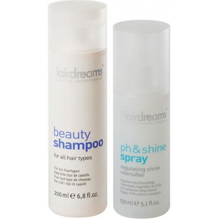 

Шампунь Beauty 200 мл и спрей для блеска PH 150 мл Hairdreams