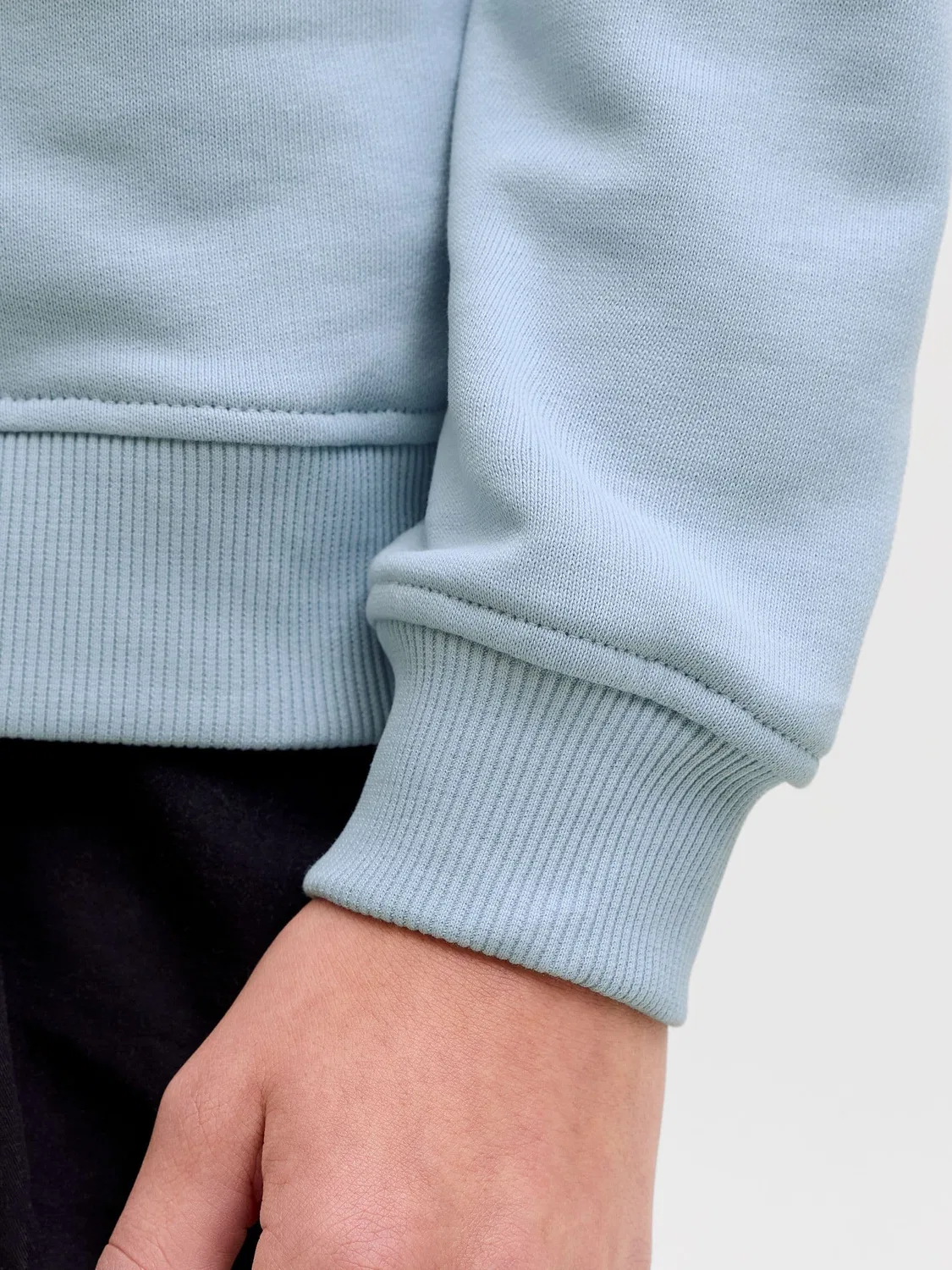 Капудиновер хлопковый JACK & JONES Junior, голубой — фото 4