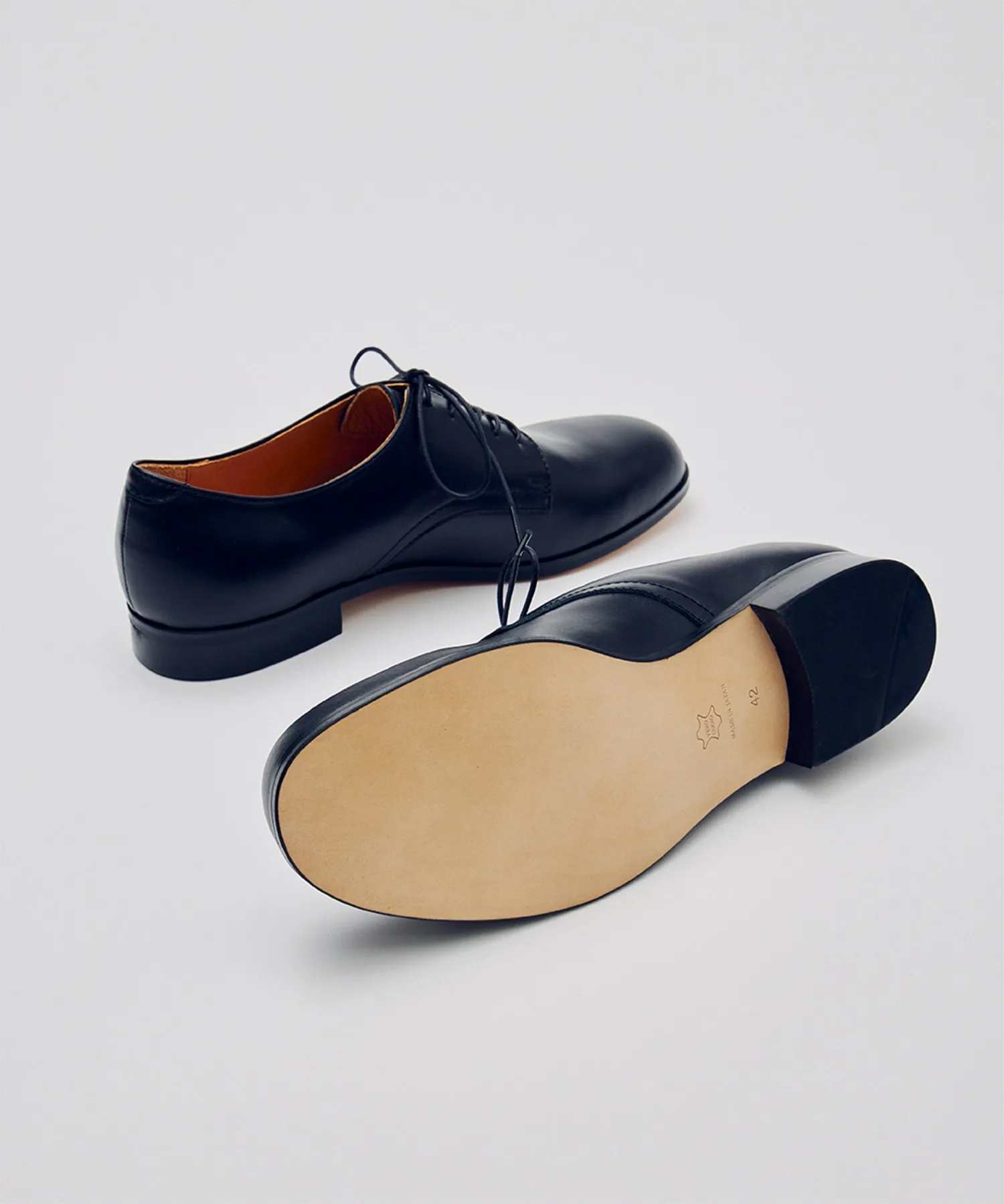 Мужские туфли PADRONE THE STANDARD LINE Derby Plain Toe — фото 3