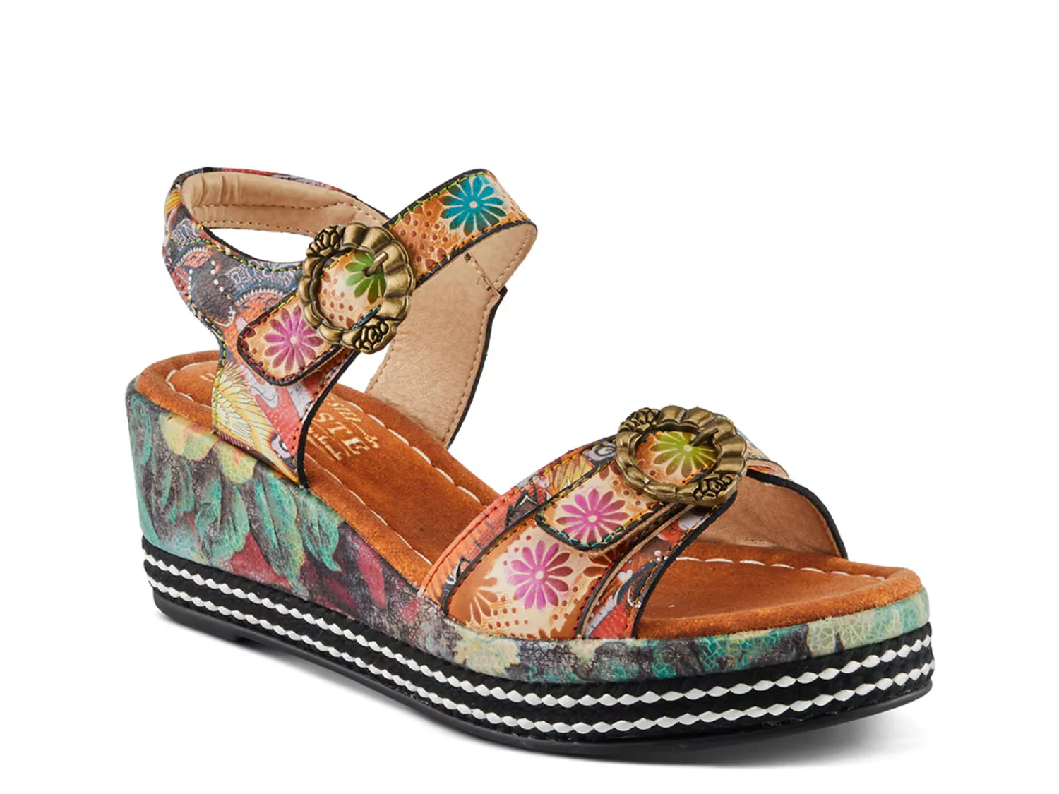 

Сандалии Vanille Wedge Sandal L'Artiste By Spring Step, цвет multicolor
