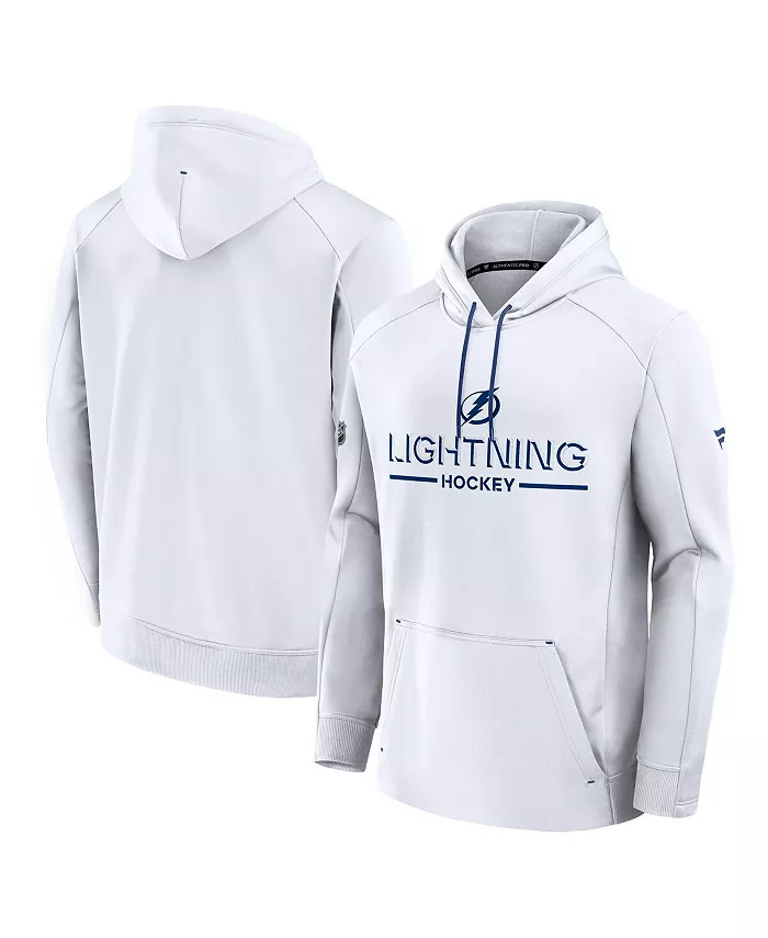 

Мужская белая толстовка Authentic Pro Rink Tampa Bay Lightning Fanatics