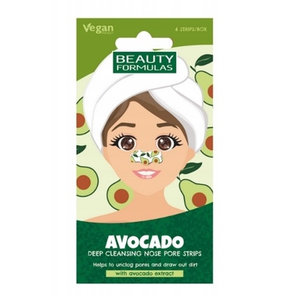 

Пластыри для носа с авокадо для глубокого очищения - 6 шт Beauty Formulas