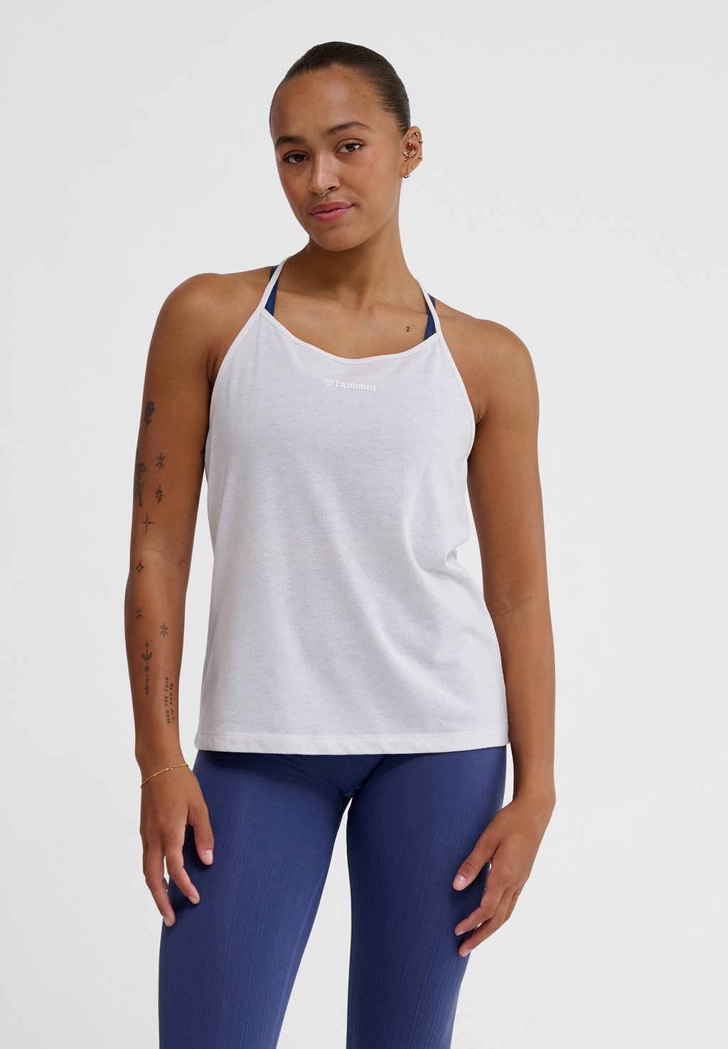 

Топ VANJA STRAP TANK Hummel, белый