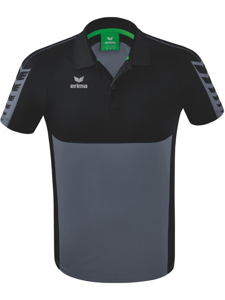 

Футболка поло Six Wings Poloshirt erima, серый