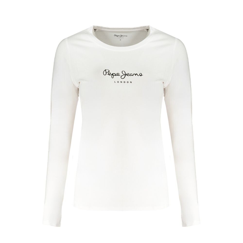 

Белые хлопковые топ и футболка Pepe Jeans