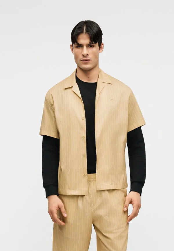 Рубашка Lacoste, Millet/White