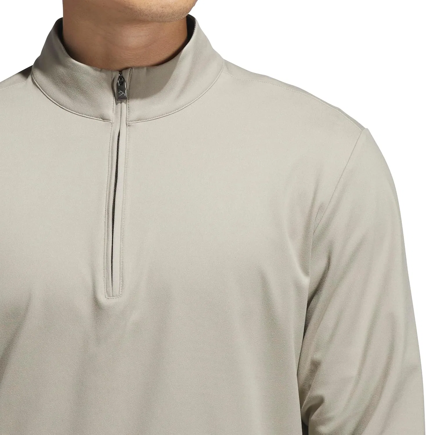Мужская куртка Adidas Ultimate365 Elevated Quarter-Zip, Putty Beige — фото 3