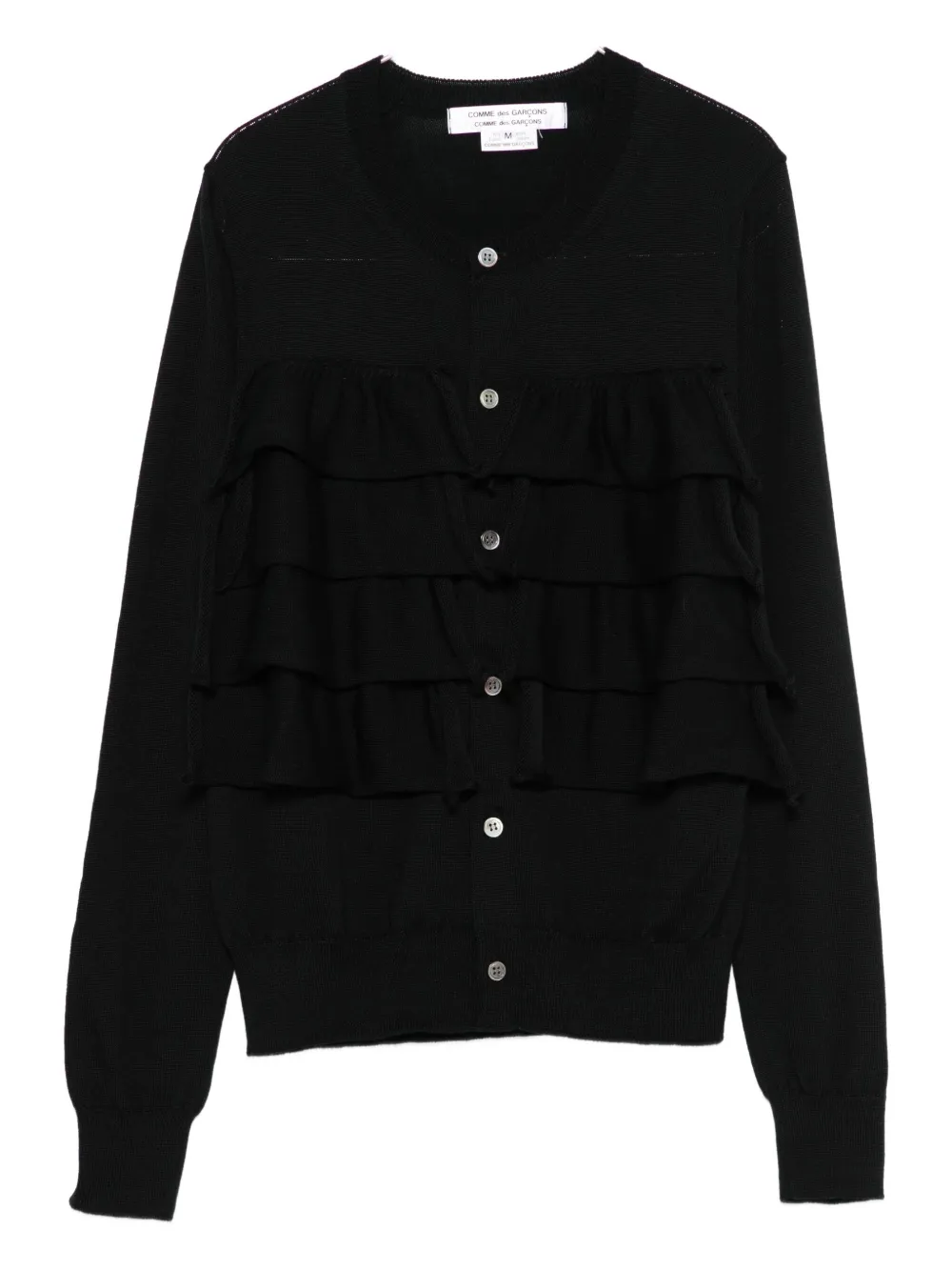 

Кардиган с многослойными рюшами COMME DES GARCONS, синий