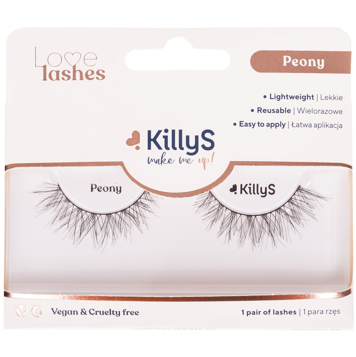 

Накладные ресницы Killys Peony, 1 упаковка