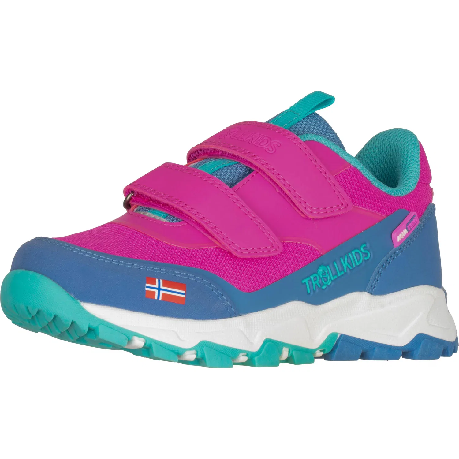 Ботинки 'Preikestolen' Trollkids, Navy/Dark Pink