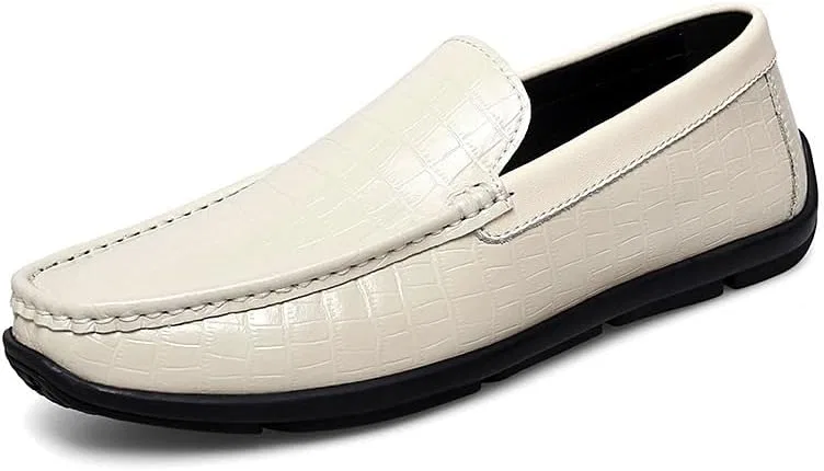 Мокасины кожаные Loafers Beige SayfuR
