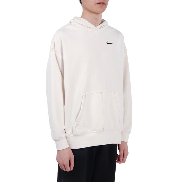Свитер embroidered logo loose hoodie autumn white Nike, белый — фото 3