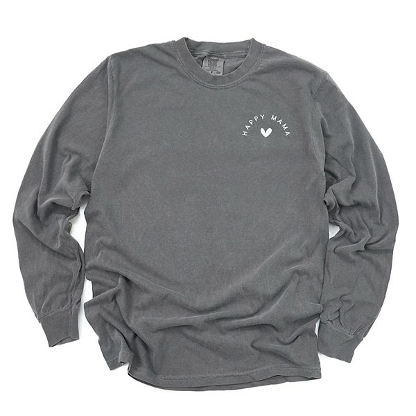 

Футболка с длинным рукавом Happy mama heart mini Simply Sage Market, Pepper