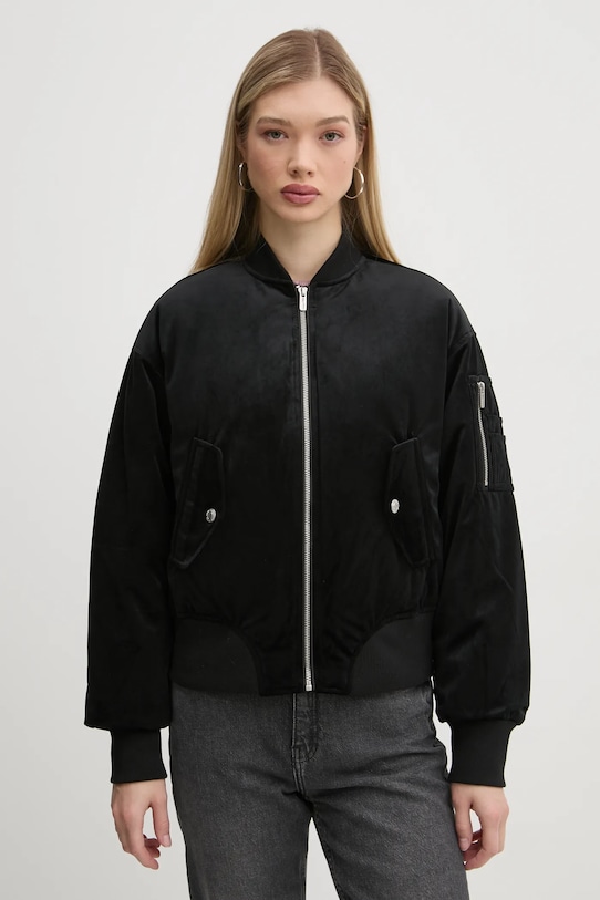 

Куртка-бомбер Karl Lagerfeld Jeans, черный