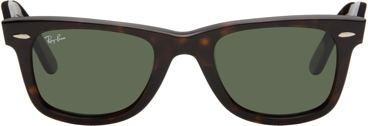 

Солнцезащитные очки Wayfarer Original Brown на биооснове Ray-Ban