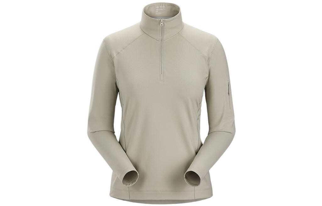 

Футболка женская Arcteryx Rho с карманом на рукаве, розовый