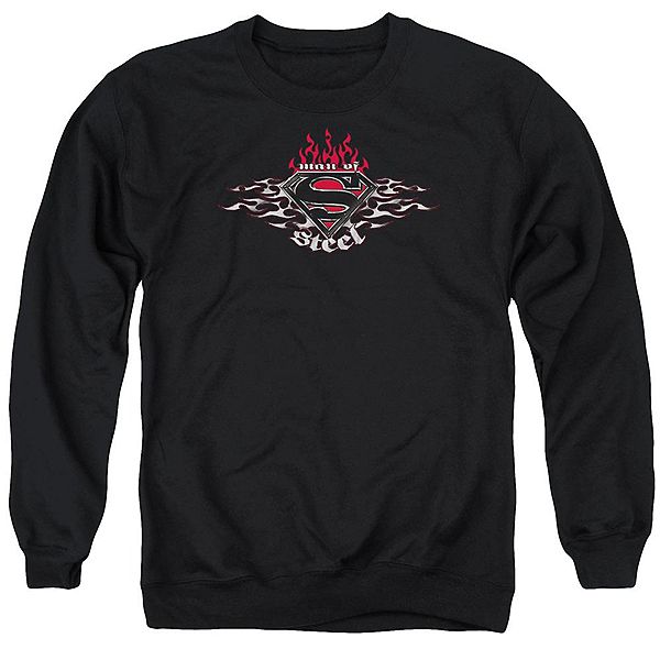 

Свитшот взрослый Superman steel flames shield Licensed Character