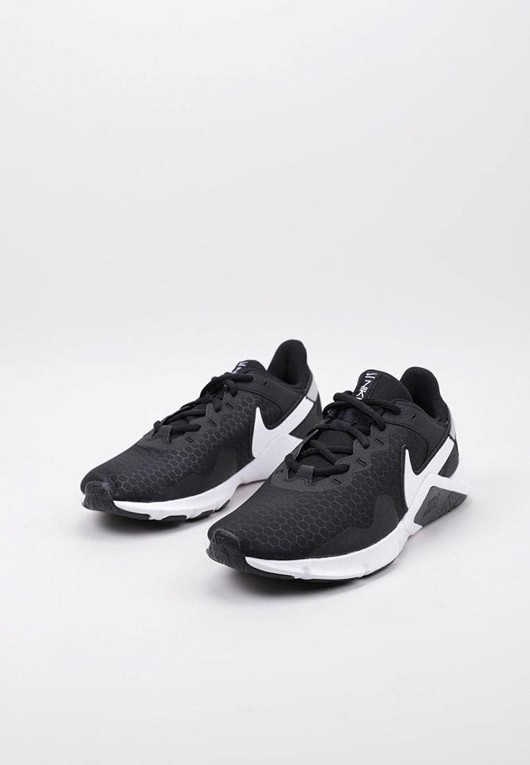 Женские кроссовки Nike, Black White Metallic Silver — фото 3