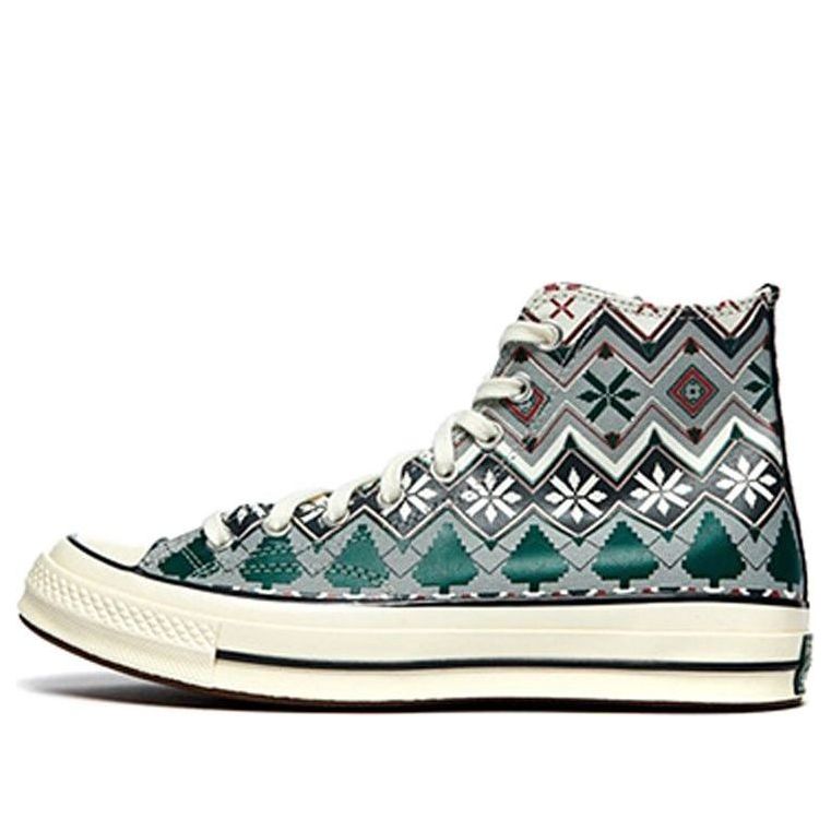 

Кеды Converse Chuck 70 High 'Holiday Sweater - Ash Stone', серый