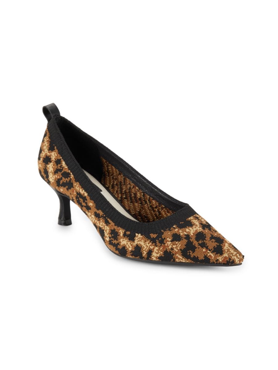 Туфли-лодочки Posie Animal Print 57 мм Sanctuary, цвет Black Brown — фото 2