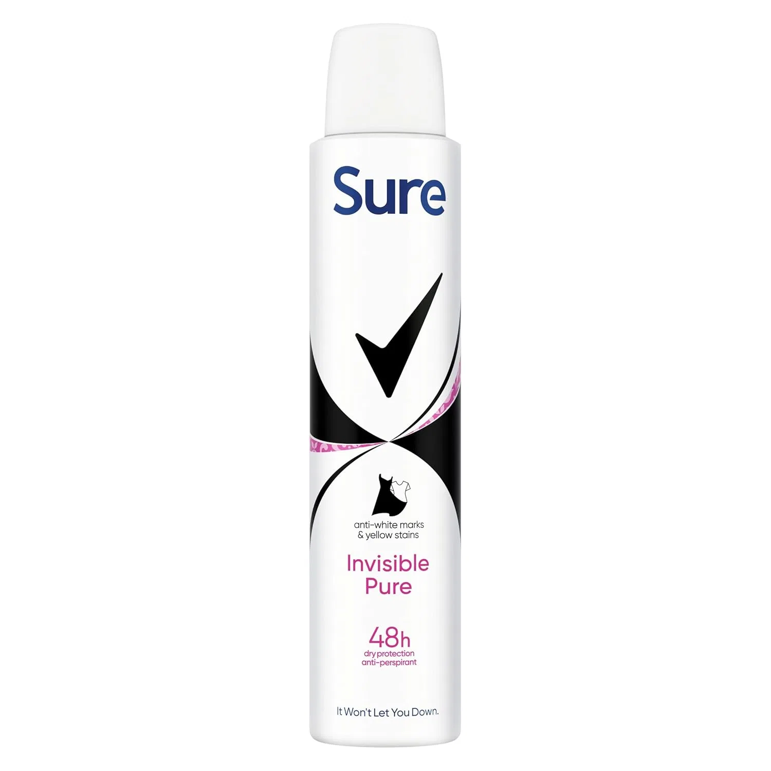Антиперспирант-спрей «Invisible Pure» от Sure, 6 x 200 мл ‎Sure