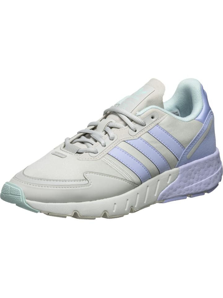 

Кроссовки на шнуровке adidas, серый
