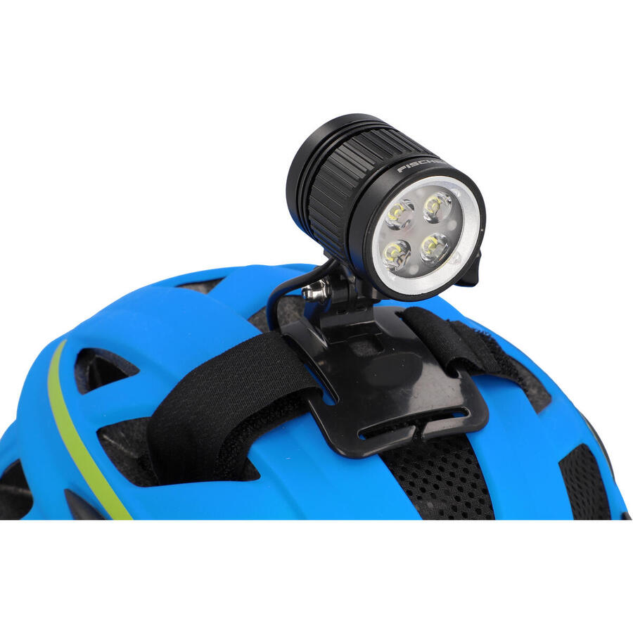 

FISCHER BIKE Светодиодный фонарь для велосипедного шлема FISCHER LUMOZ 1600, 4 режима освещения, в комплекте аккумулятор