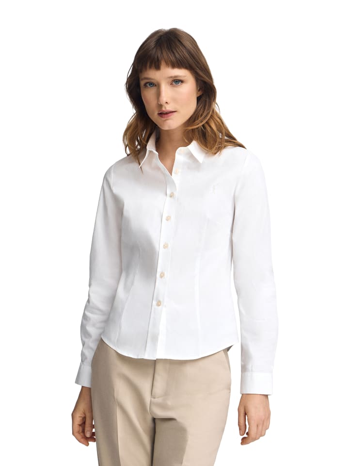 

Рубашка с длинными рукавами белого цвета Polo Club