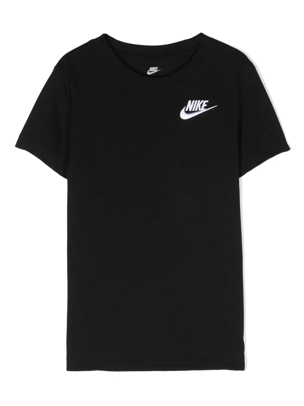

Футболка с вышитым логотипом Nike Kids, черный