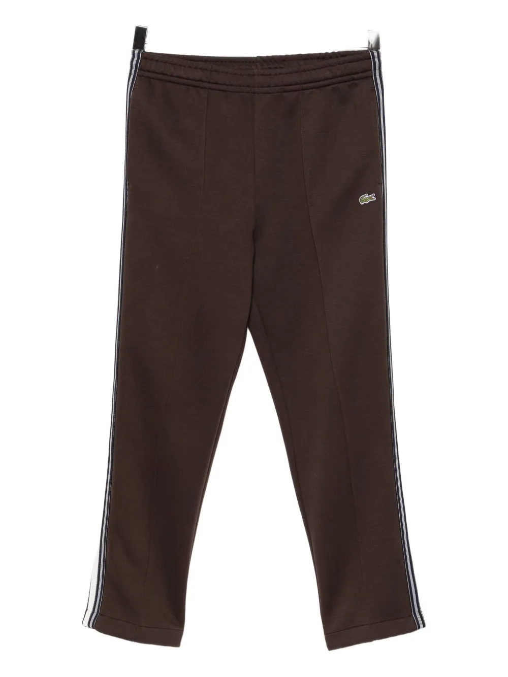 

Брюки с вышитым логотипом Lacoste, коричневый