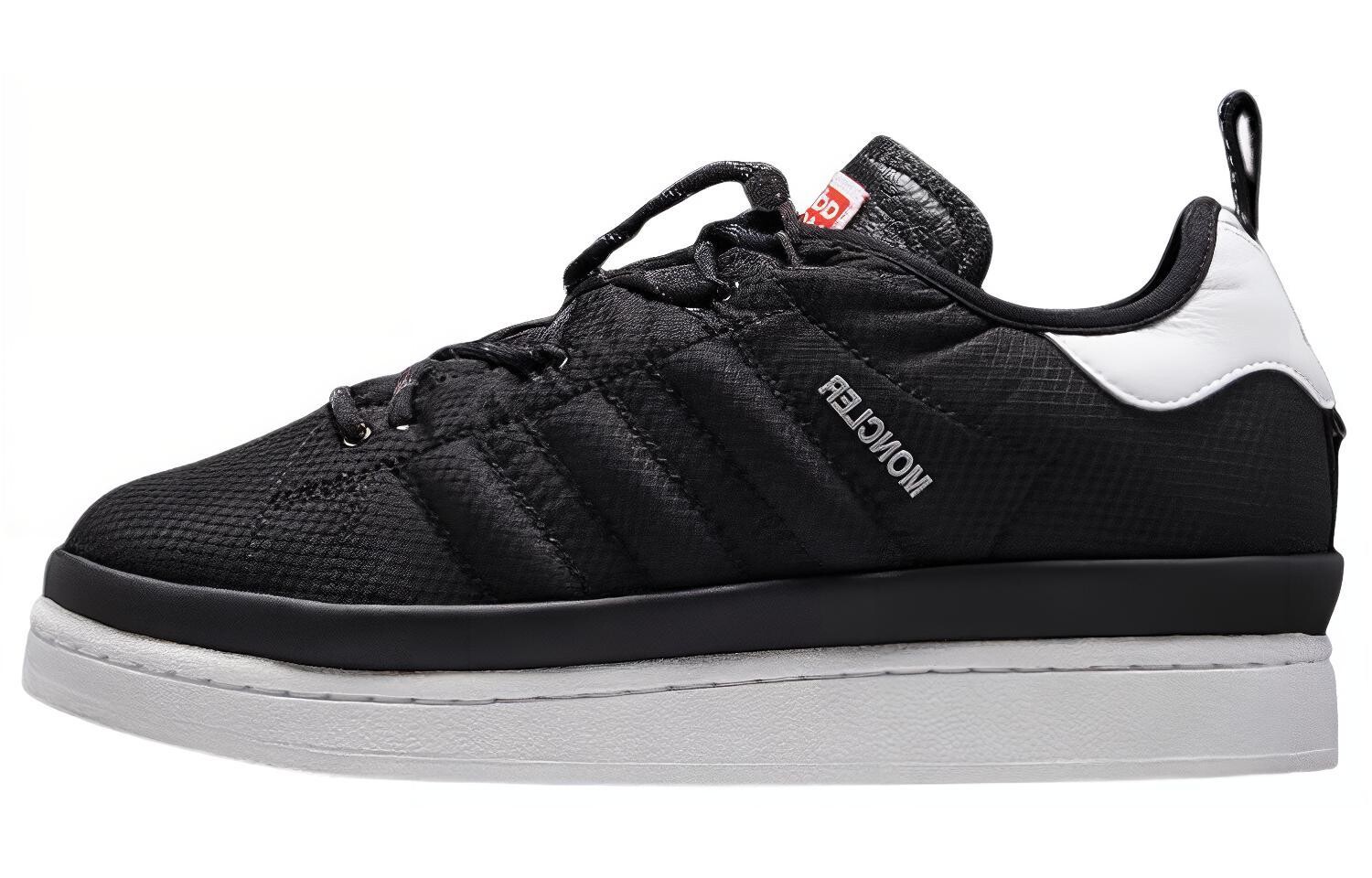 Кроссовки для скейтбординга Adidas Originals X, унисекс, низкие, черный Moncler