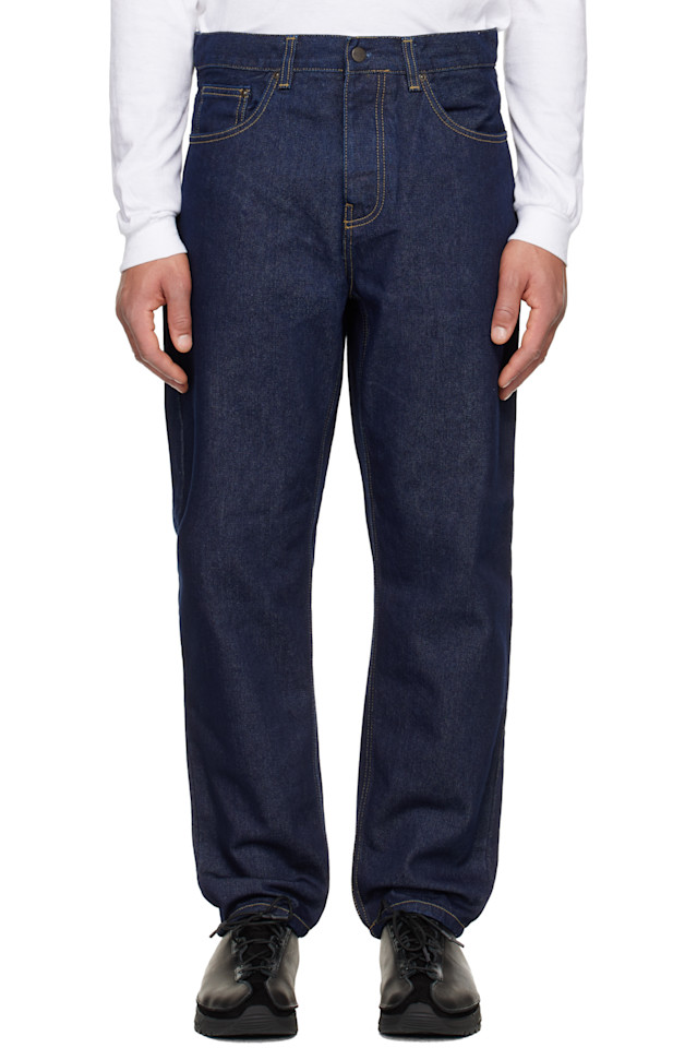 

Джинсы Ньюэл Carhartt Work In Progress, синий