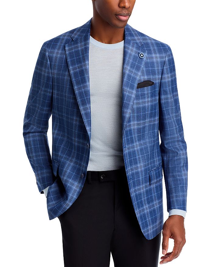 

Спортивное пальто New York Plaid Classic Fit Hart Schaffner Marx, синий