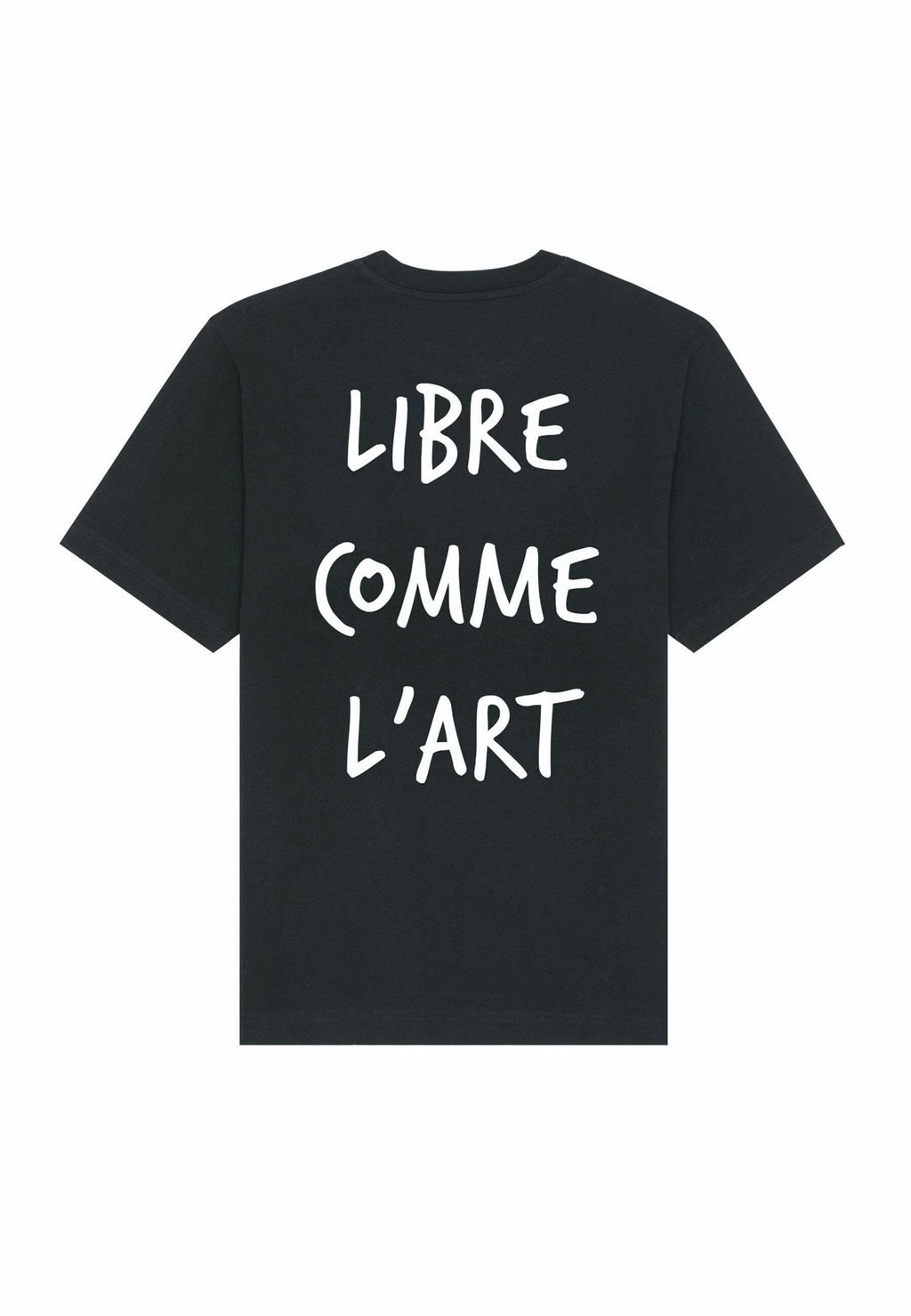 

Футболка с принтом LIBRE COMME LART BACK PRINT HEAVYWEIGHT Mira Paris, черный